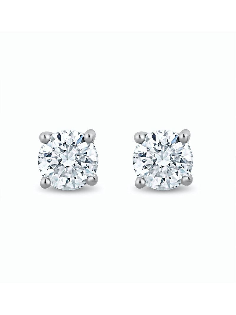 The Diamond Store Lab Diamond Stud Earrings 0.15ct 2.7mm (British brand)