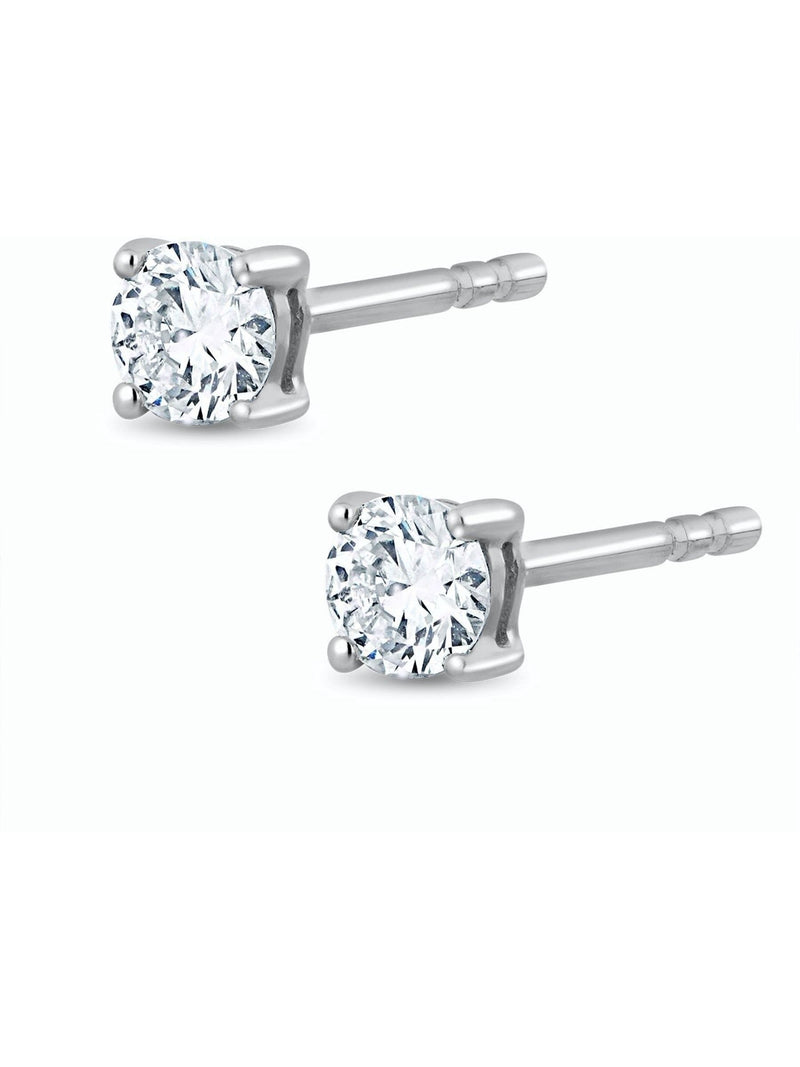 The Diamond Store Lab Diamond Stud Earrings 0.15ct 2.7mm (British brand)