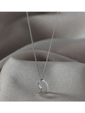 The Diamond Store white heart pendant necklace 0.10ct diamond (British brand)