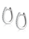 The Diamond Store hoop earrings 12mm x 2mm (British brand)