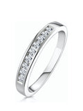 The Diamond Store Rae half eternity ring 0.25ct lab diamond, UK version