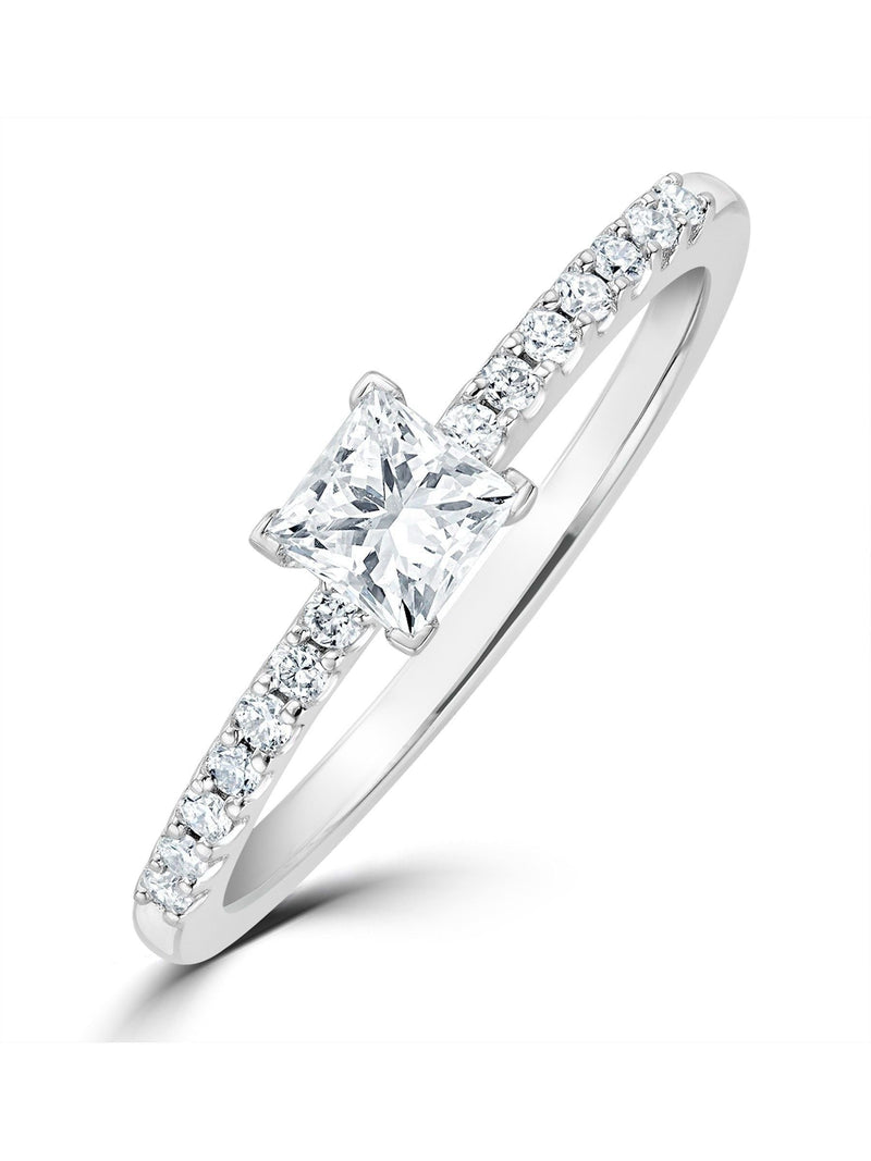 The Diamond Store Lab Diamond Engagement Ring 0.25ct (British brand)