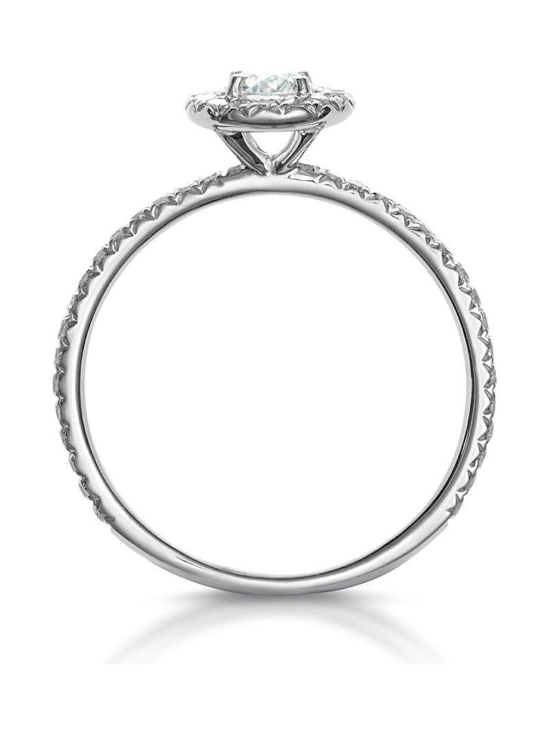 The Diamond Store Ella Halo Ring 0.55ct (British brand)
