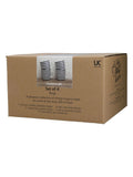 Kitchencraft blue striped ceramic mugs set of 4 425ml, UK version