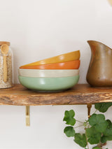 Next Kitchencraft Set of 4 Multi-Coloured Stoneware Pasta Bowls- Buy online at McGrocer