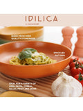Kitchencraft set of 4 multi-coloured stoneware pasta bowls, UK version