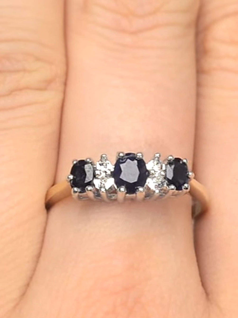 The Diamond Store sapphire ring 1.00CT (British brand)