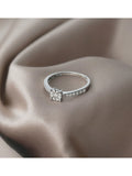 The Diamond Store Masami pave set diamond ring 0.20ct (British brand)