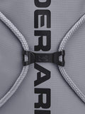 Under Armour Ozsee sackpack bag in black and grey, UK version