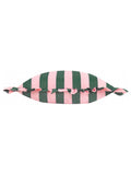 Furn Palm Royale Stripe Ruffle cushion - British product