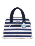 Kitchencraft blue insulated striped lunch cool bag 11.5L, UK version
