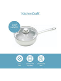 Kitchencraft Silver Non-Stick Stainless Steel 4 Egg Poacher Pan