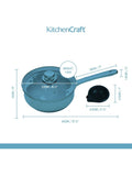 Kitchencraft 4 egg poacher pan - British product