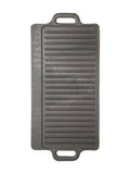 Kitchencraft grey 2-sided induction griddle pan, UK version