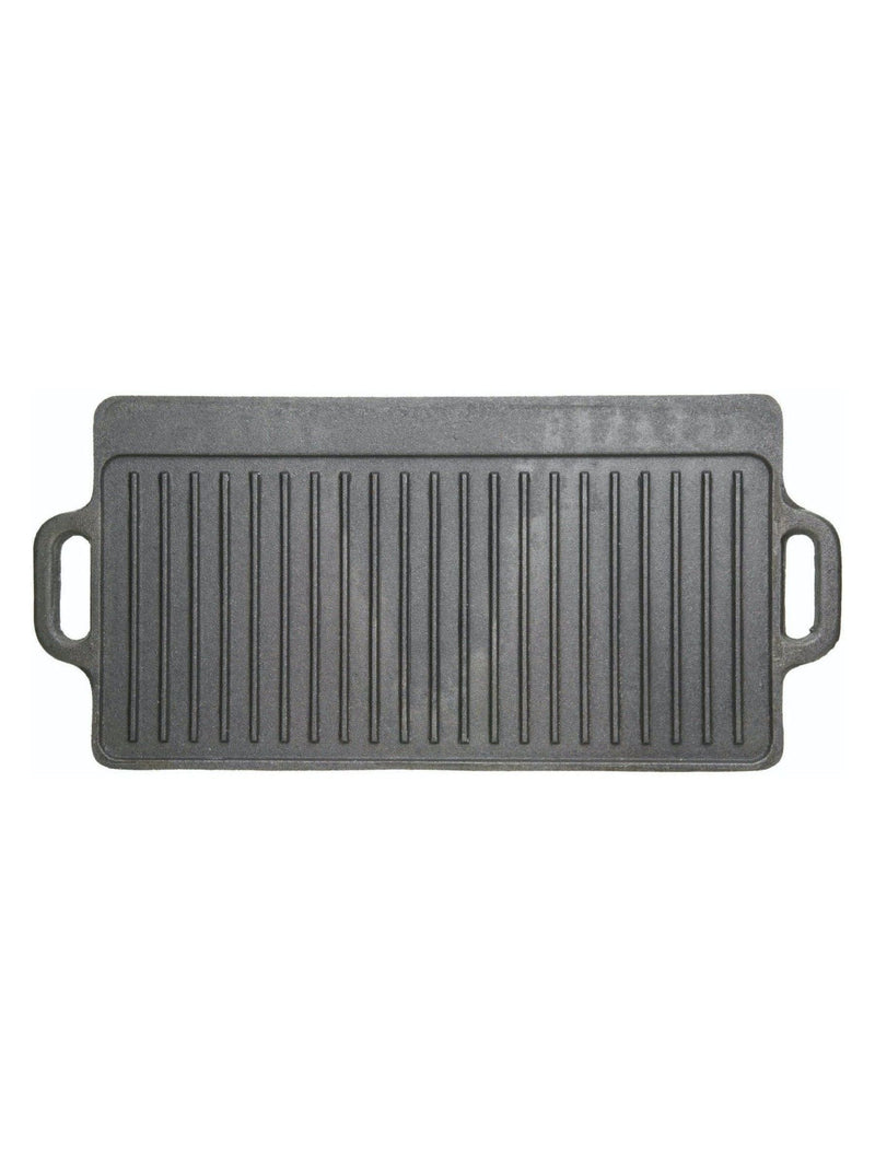 Kitchencraft grey 2-sided induction griddle pan, UK version