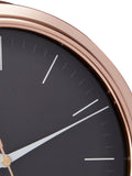 KitchenCraft copper-effect wall clock 24cm, UK version