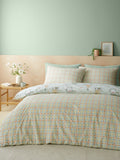 Catherine Lansfield green spring gonks reversible duvet cover set - British product