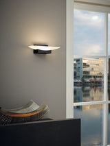 Next Eglo Black Metrass LED Uplighter Wall Light- Buy online at McGrocer