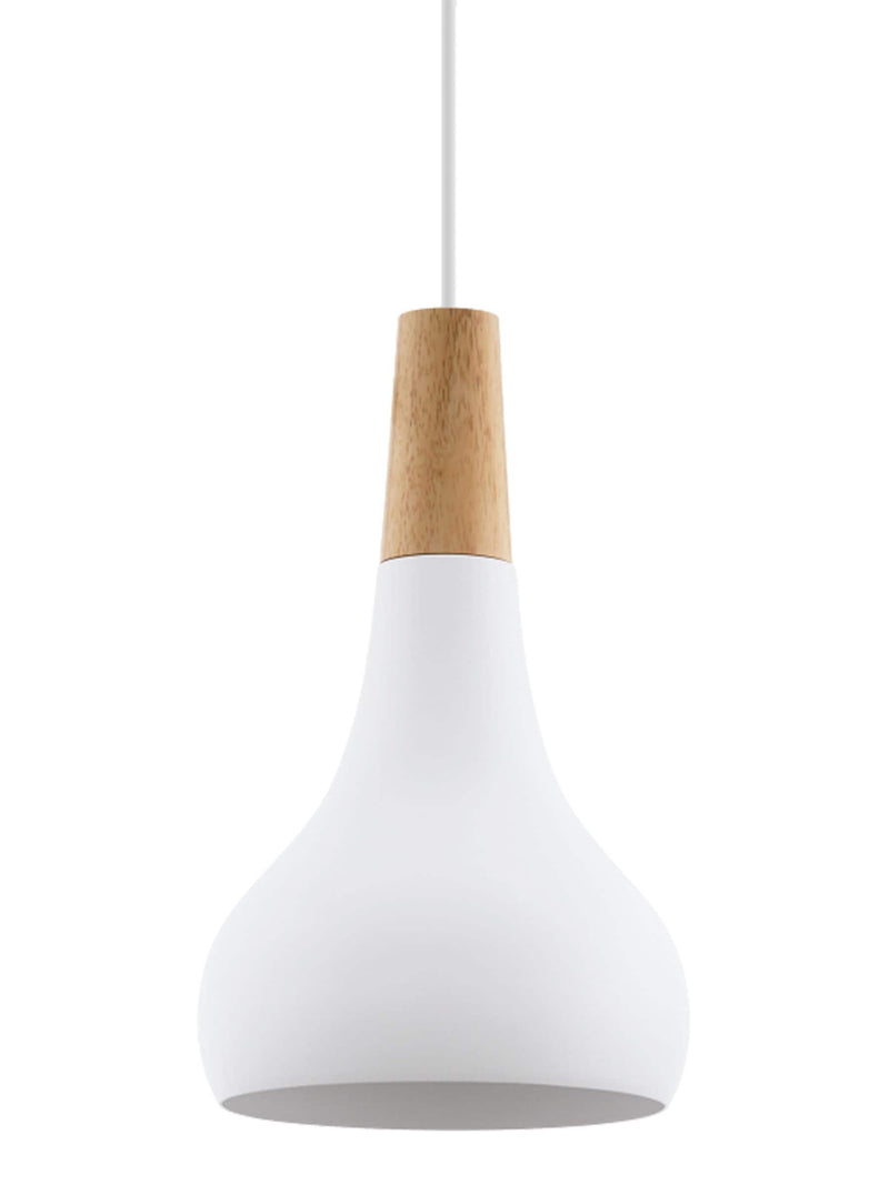 Eglo Sabinar white pendant ceiling light - British product