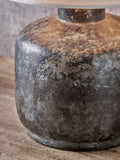 Pacific Lifestyle grey vulcan stoneware table lamp, UK version
