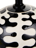 Pacific Lifestyle ceramic table lamp black elkorn coral 42cm, UK version