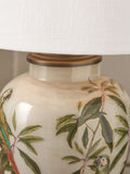 Pacific Lifestyle parrot glass table lamp 40cm, UK version