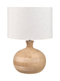 Pacific Lifestyle Kiah mango wood table lamp (British brand)