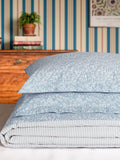 Joules Blue Fruity Ditsy duvet cover and pillowcase set, UK version