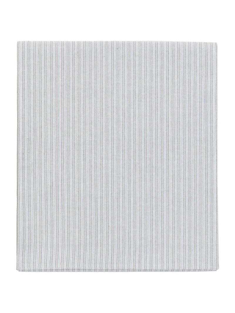 Gallery Home grey woven striped table runner 250x36cm, UK version
