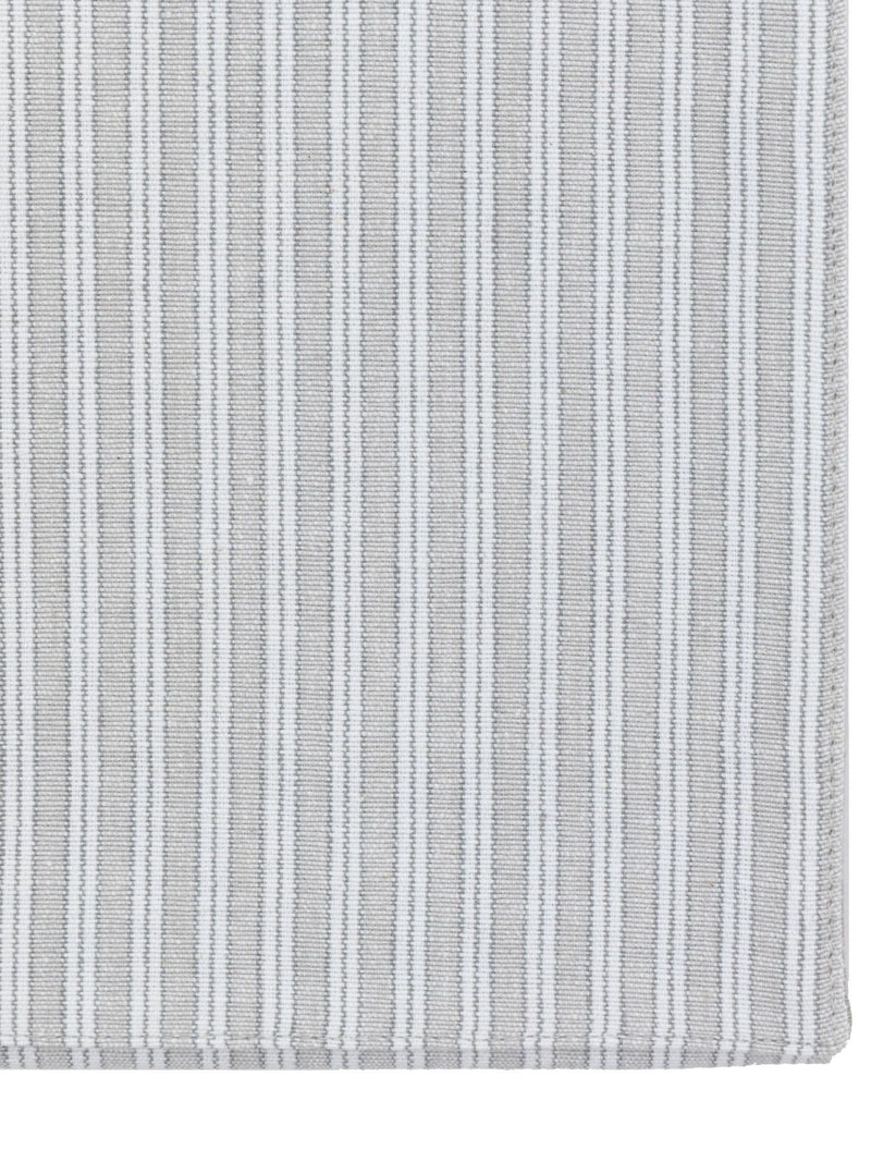 Gallery Home grey woven striped table runner 250x36cm, UK version