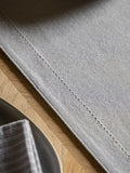 Gallery Home grey large dove table runner 250 x 36cm, UK version