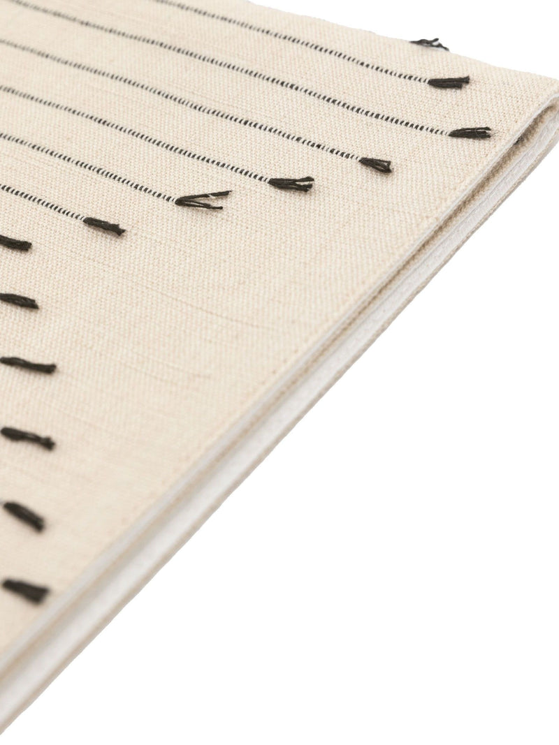 Gallery Home white diamond weave table runner 250x36cm, UK version