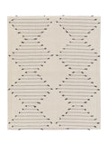 Gallery Home white diamond weave table runner 250x36cm, UK version