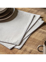 Next Gallery Home 4 Pack Cream Effect Table Placemat Set 35cm x 45cm- Buy online at McGrocer
