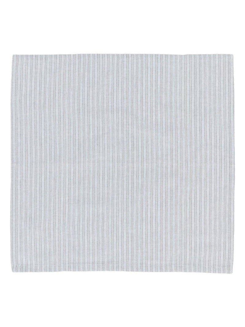 Gallery Home Grey Woven Striped Napkins 4 Pack, UK version