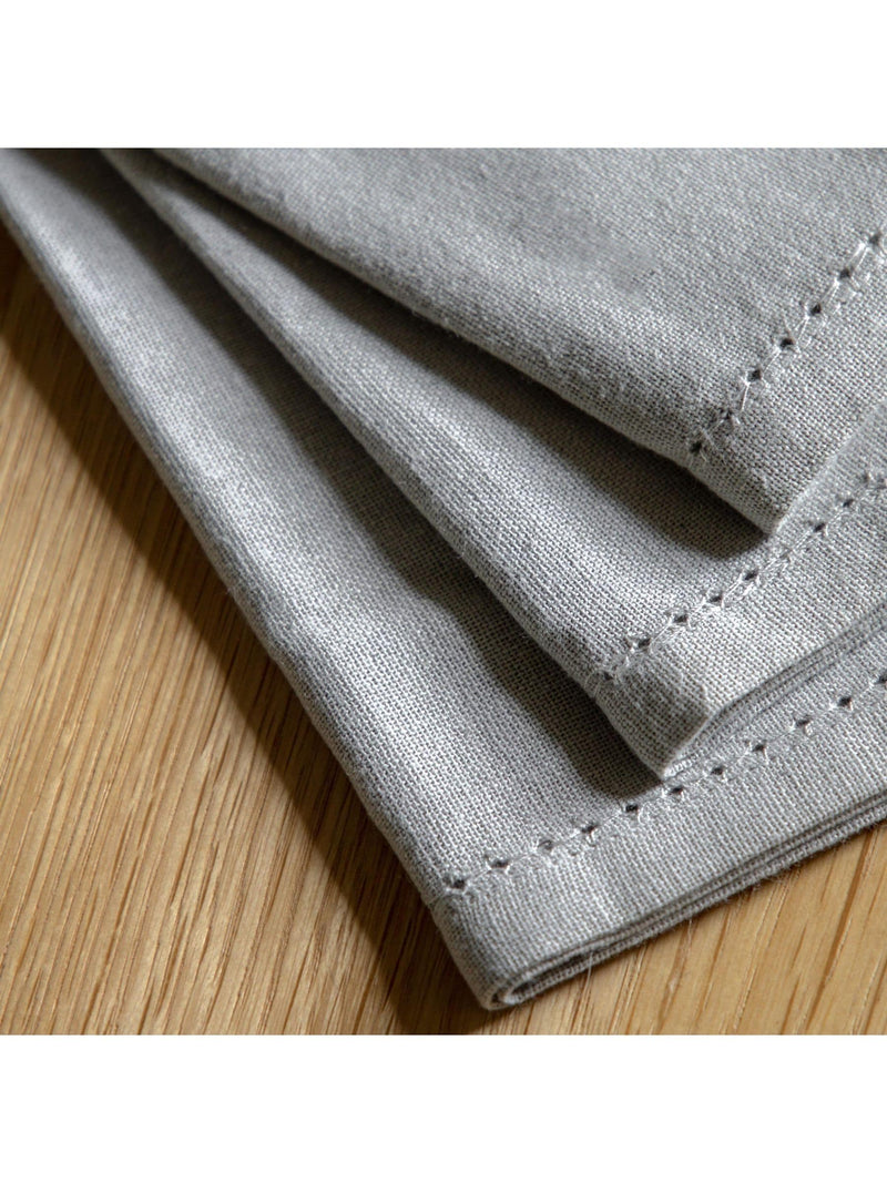 Gallery Home Grey Dove fabric napkins 4 pack, UK version