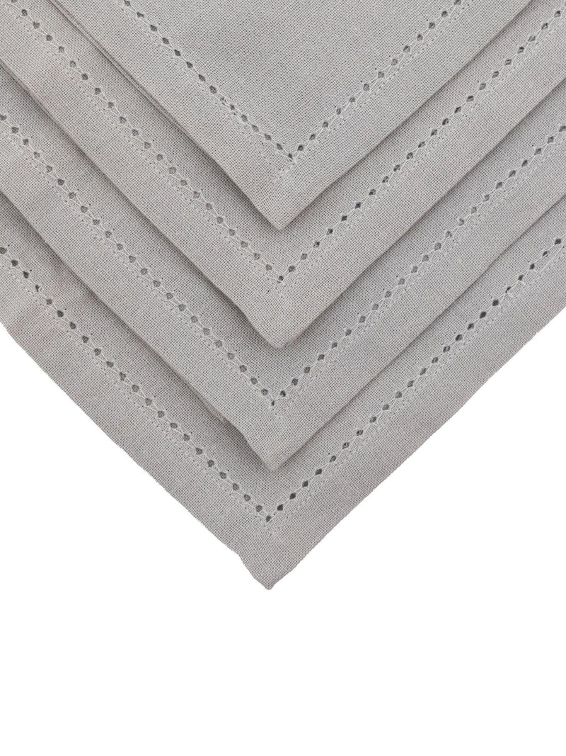 Gallery Home Grey Dove fabric napkins 4 pack, UK version