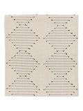 Gallery Home White Diamond Weave Small Table Runner 180 x 36cm, UK version
