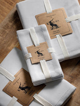 Next Gallery Home White Classic Fabric Napkin 180x36cm- Buy online at McGrocer