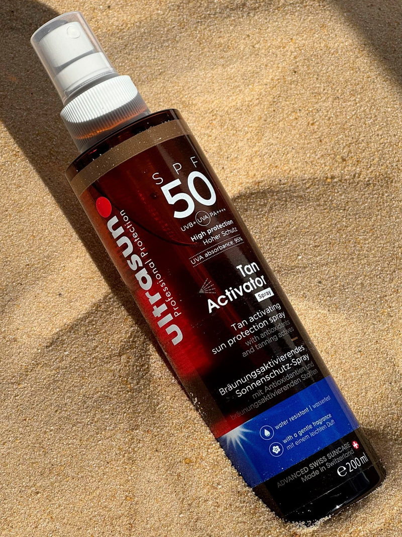 Ultrasun tan activator spray SPF50 200ml (British brand)