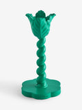 Lucy Tiffney Green Flower Taper Candle Holder