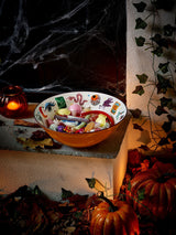 Next Eleanor Bowmer Multi Halloween Spooky Treat Stoneware Serve Bowl 10cm x 27cm x 27cm- Buy online at McGrocer