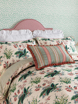 Next Sanderson White Pinery Embroidered Square Pillowcase Pair- Buy online at McGrocer