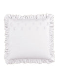 Sanderson Pinery embroidered pillowcase pair white cotton (British brand)
