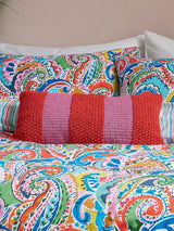 Next Helena Springfield Multi Isla Stripe Cushion- Buy online at McGrocer