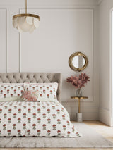 V&A Rose Regal Marigold Duvet Cover and Pillowcase Set