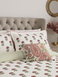 V&A Rose Regal Marigold duvet cover and pillowcase set (British brand)