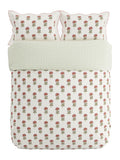 V&A Rose Regal Marigold duvet cover and pillowcase set (British brand)