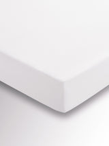 Helena Springfield White Supersoft 100% Brushed Cotton Fitted Bed Sheet