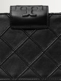 Tory Burch Black Fleming mini chain wallet, UK version